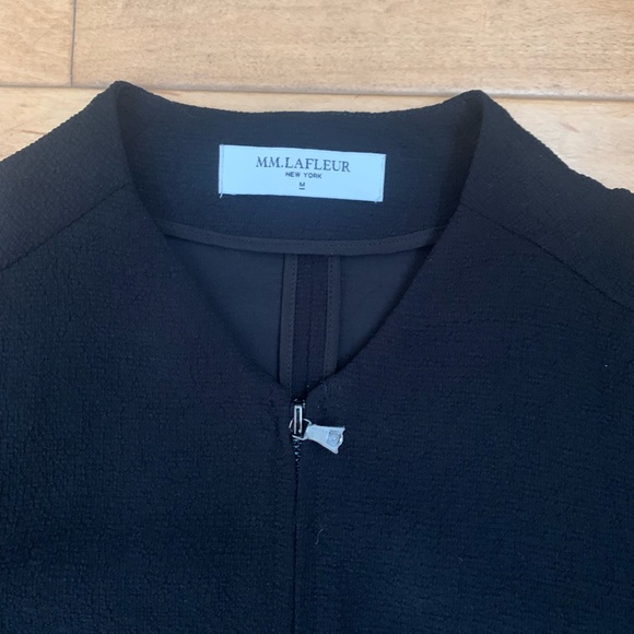 MM LaFleur Higgins Jacket Staccato Black M - Picture 3 of 5